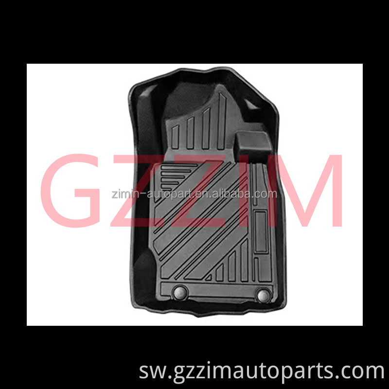 Vifaa vya gari sakafu ya mikeka ya miguu ya miguu kwa MITs*bishi tr*tani (RHD)